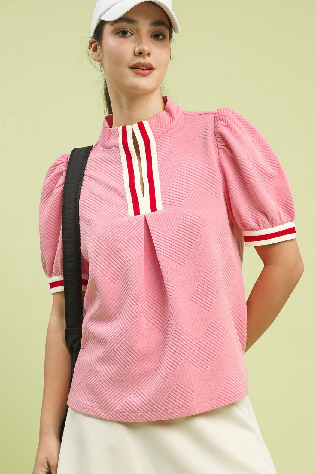 Candy Pink Quilted Top