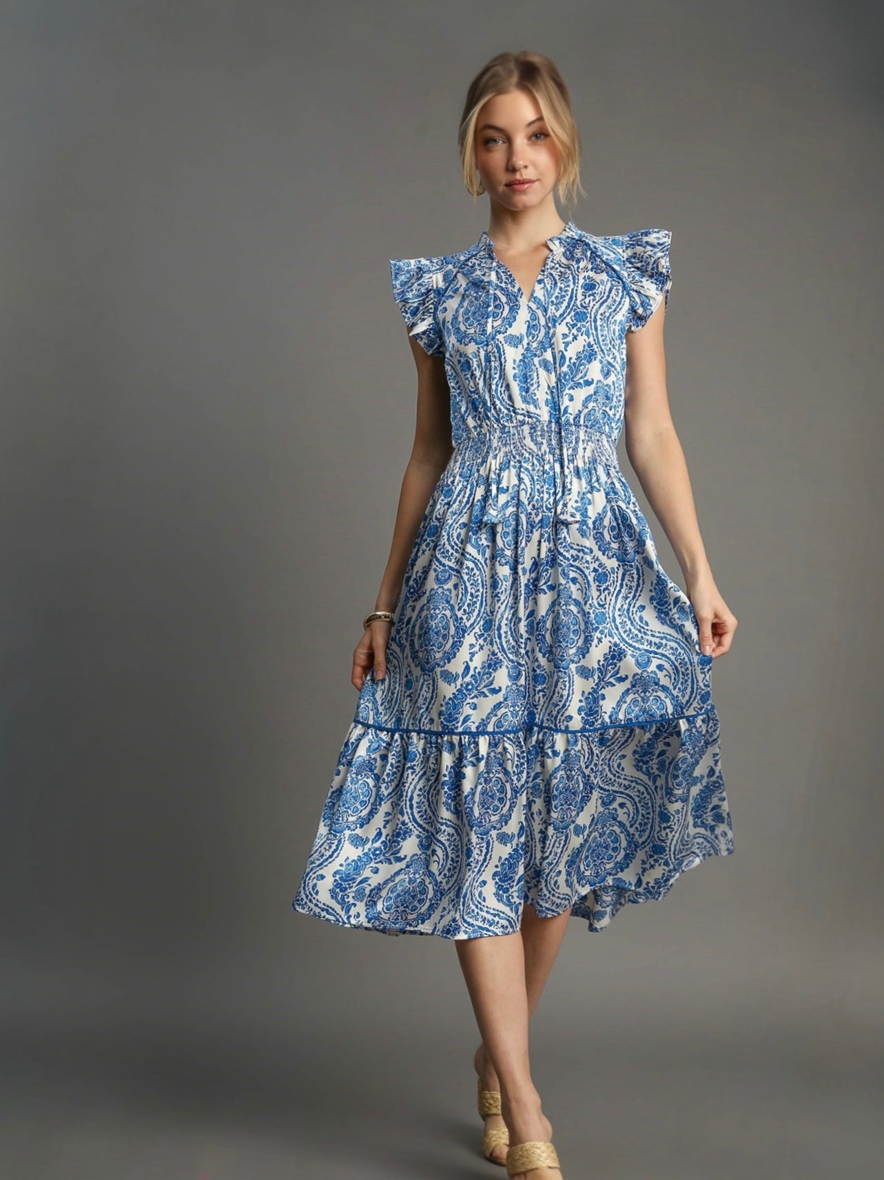 The Santorini Midi Dress