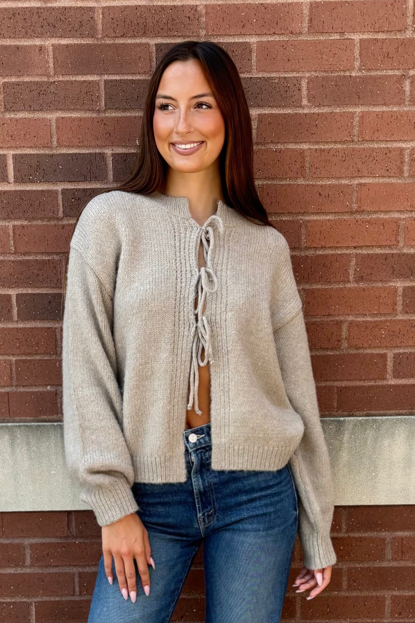 Chai Tie Up Sweater
