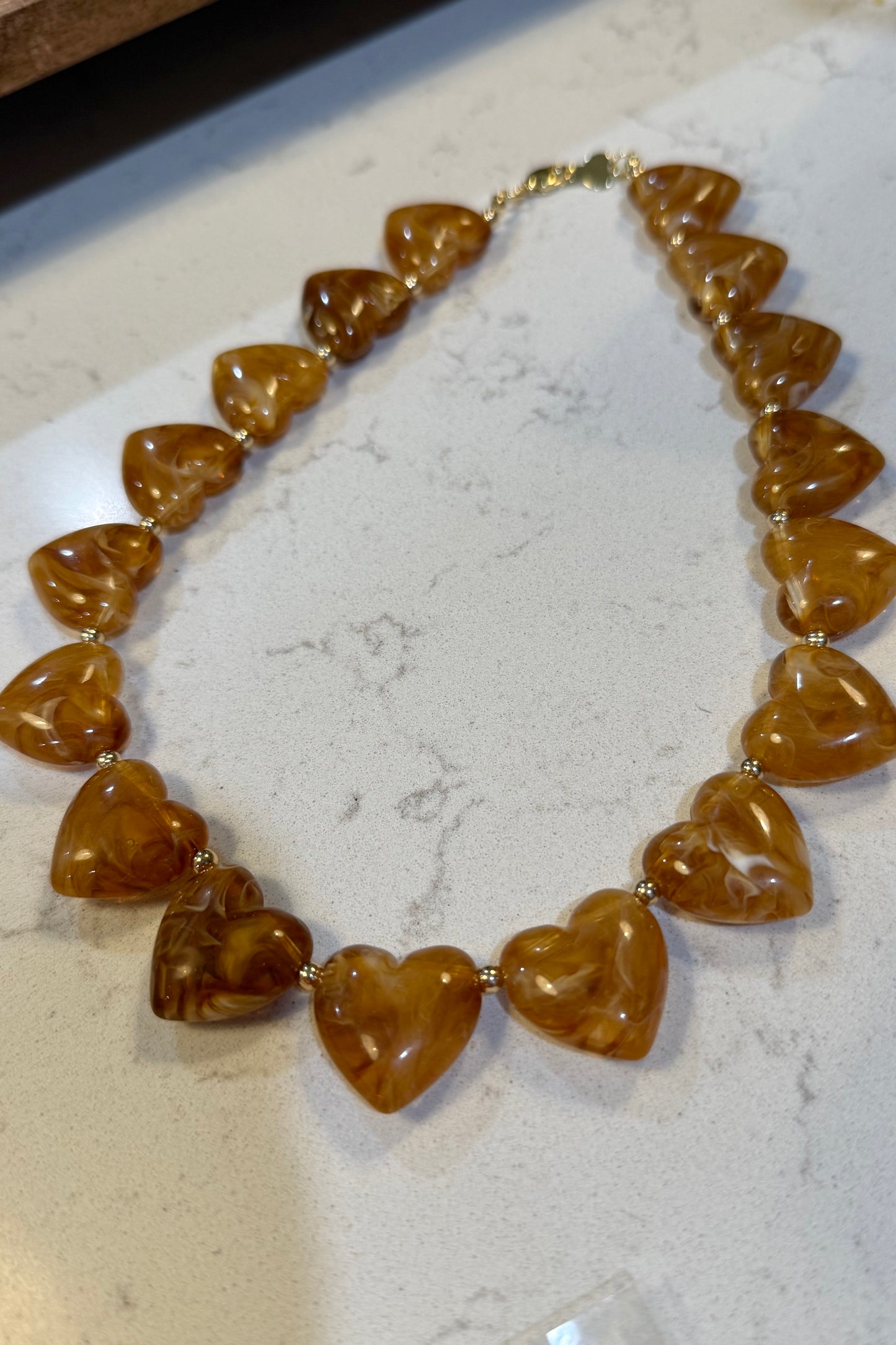 Rove Heart Bead Necklace