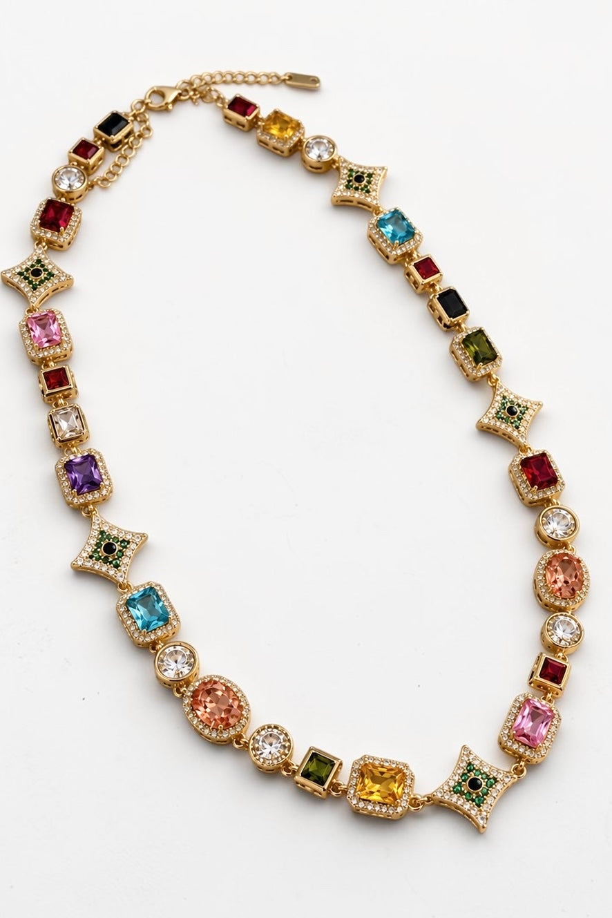 The Monaco Gemstone Necklace