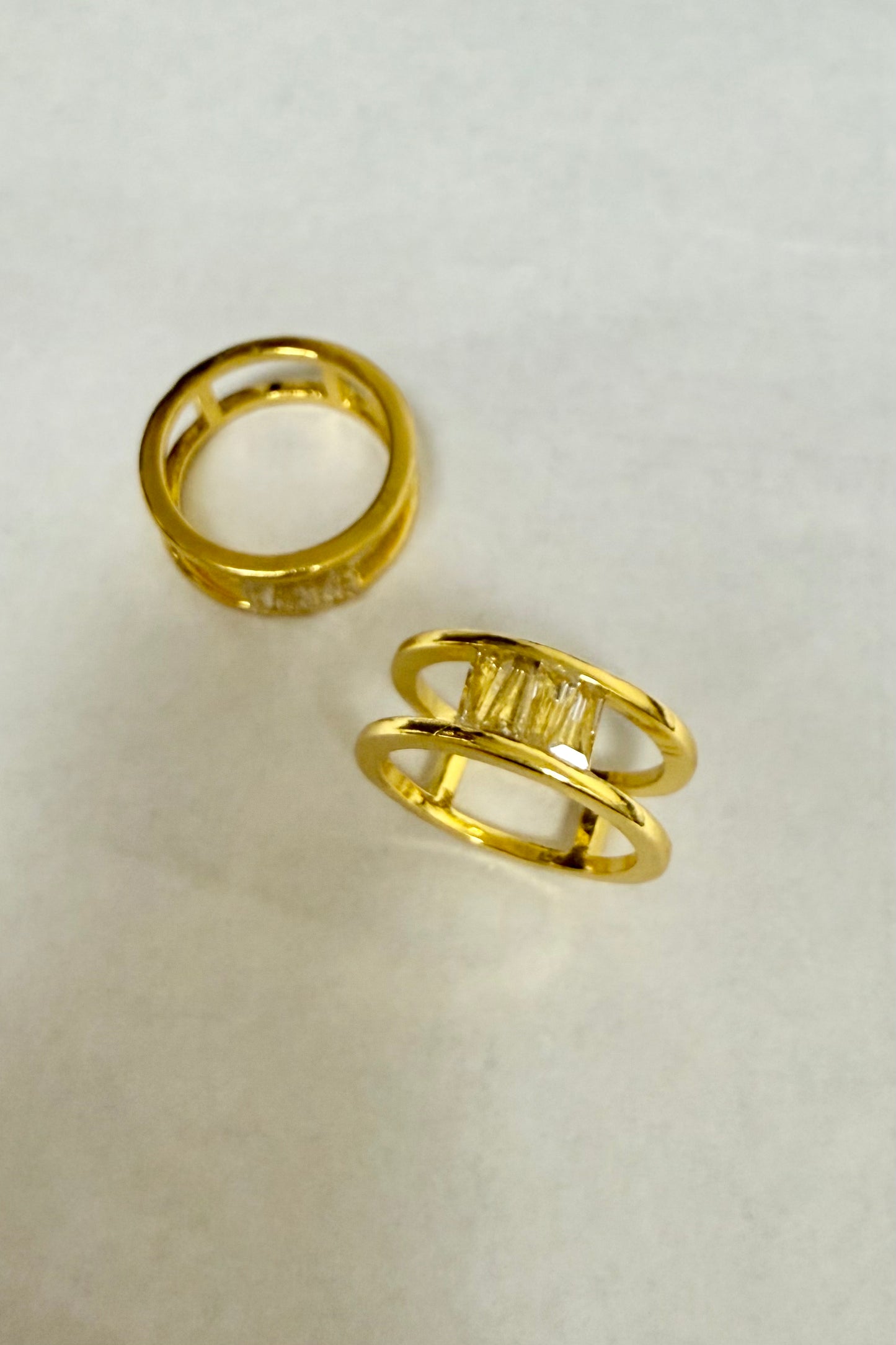 Crushed Yellow Ring