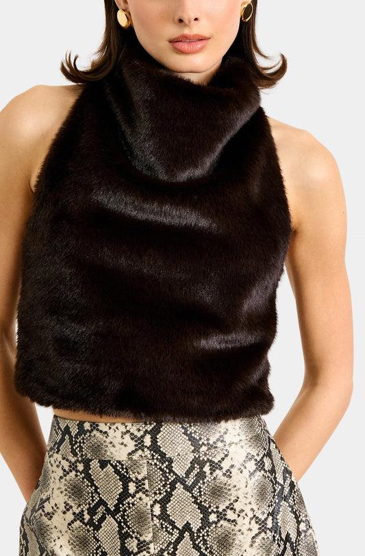 Cassidy Faux Fur Top