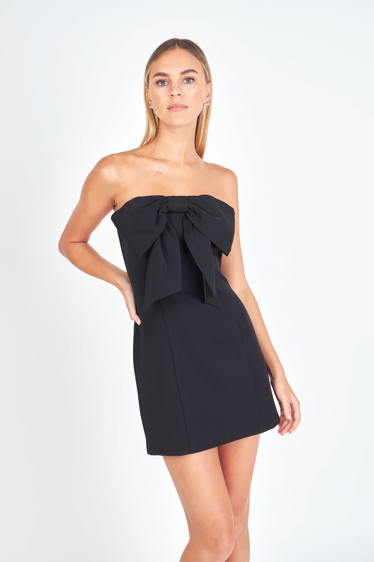 Bow Mini Dress