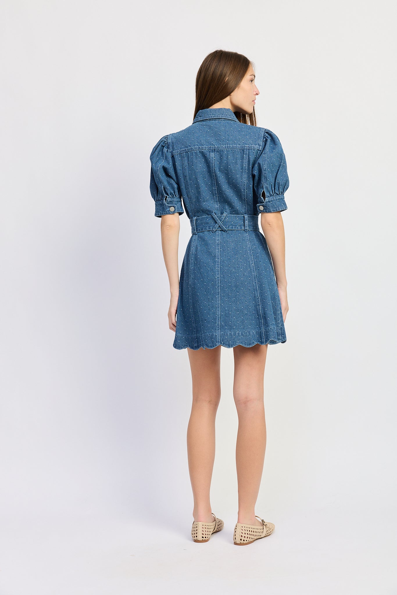Heidi Denim Mini Dress
