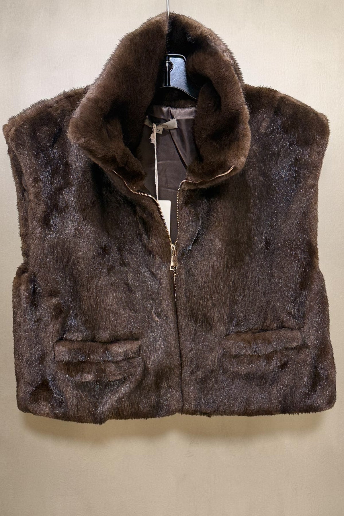 Asher Fur Zip Vest