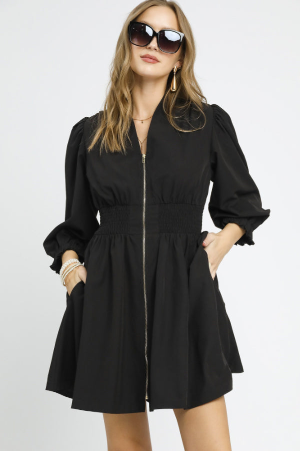 Talia Zip Up Dress