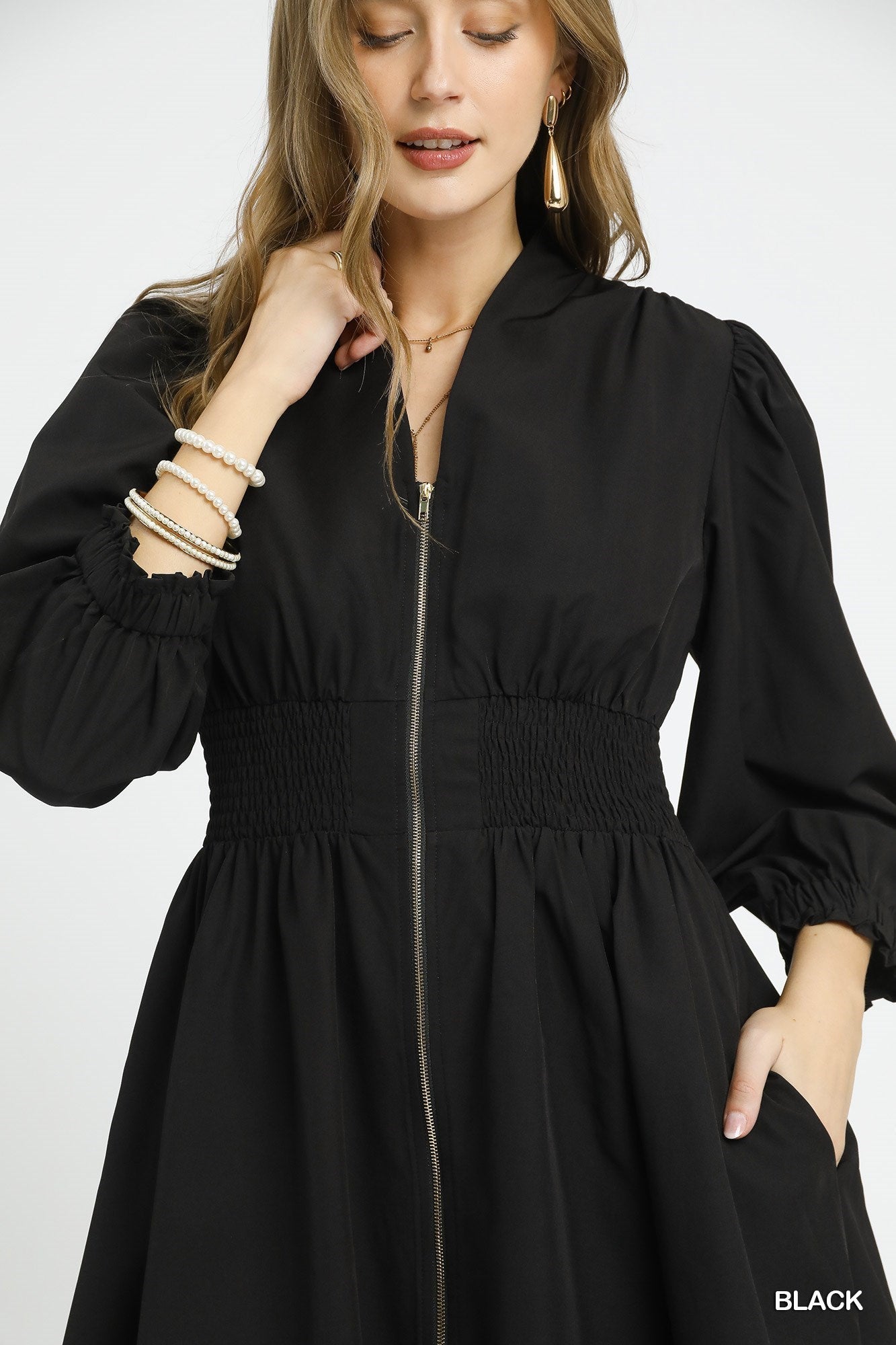 Talia Zip Up Dress