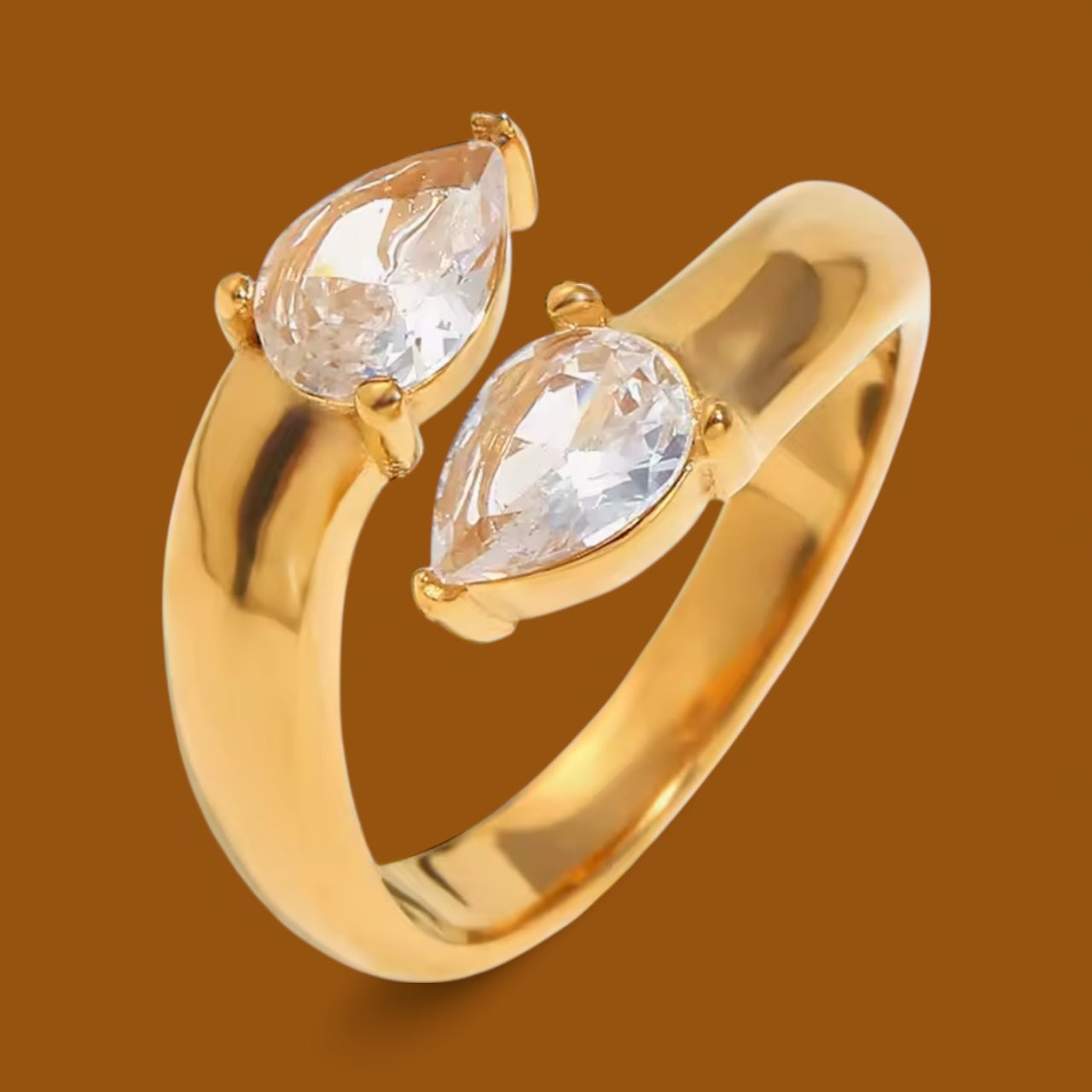 Twin Gems Ring