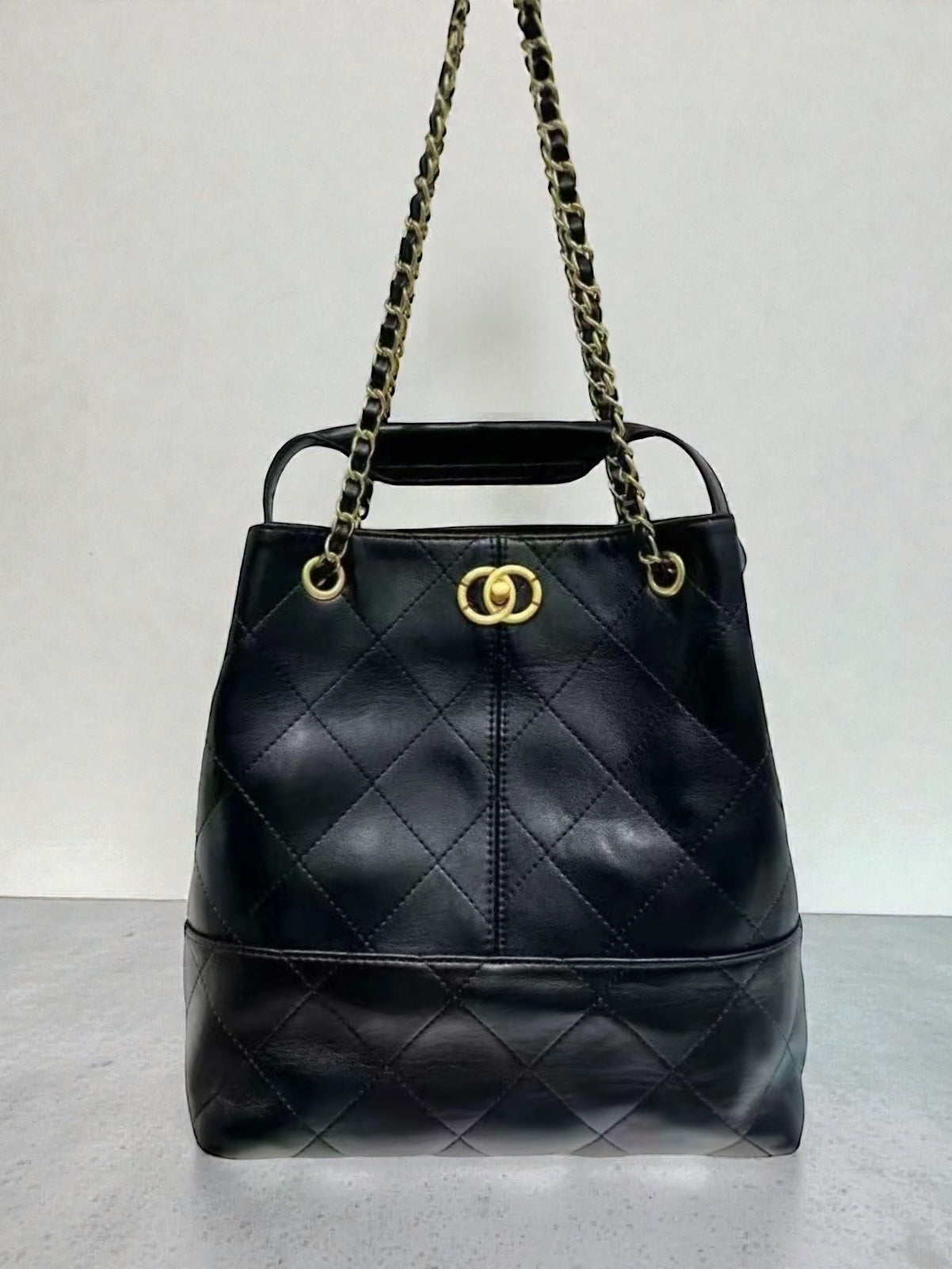 Coco Quilted Bucket Bag