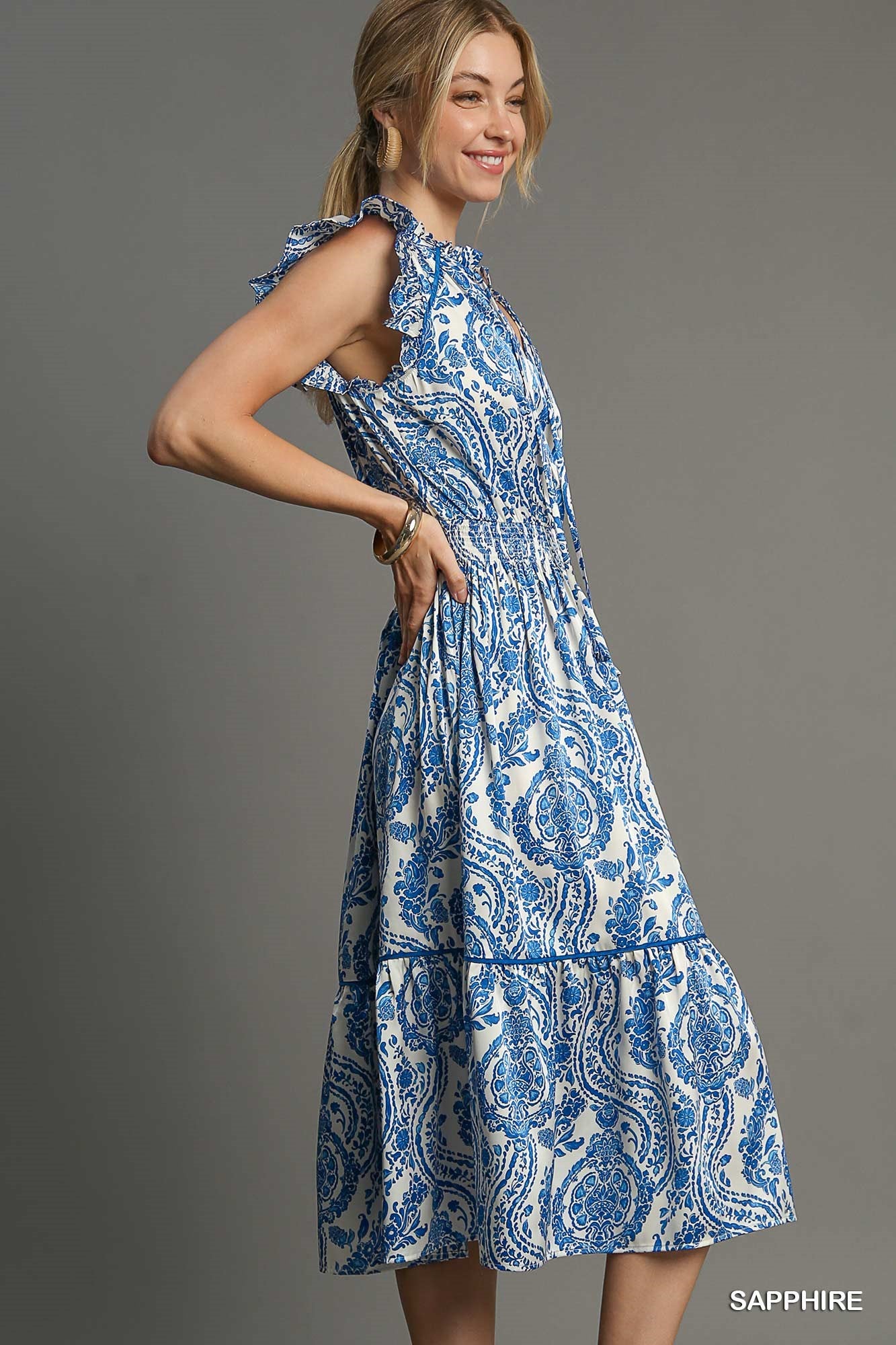 The Santorini Midi Dress