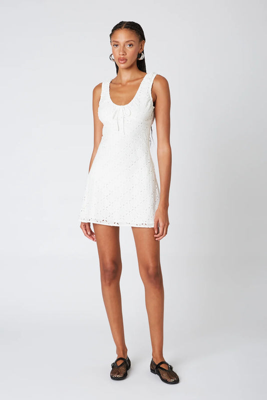 Cedar Eyelet Dress