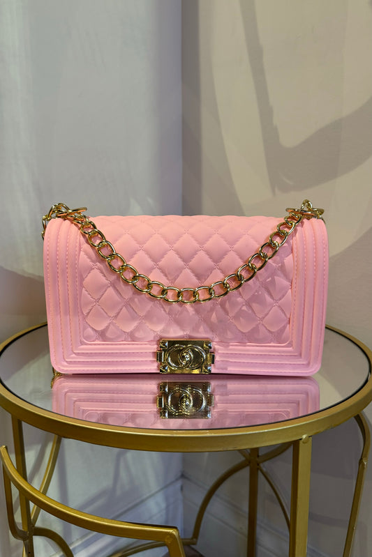 3am Pink quilted CC Purse