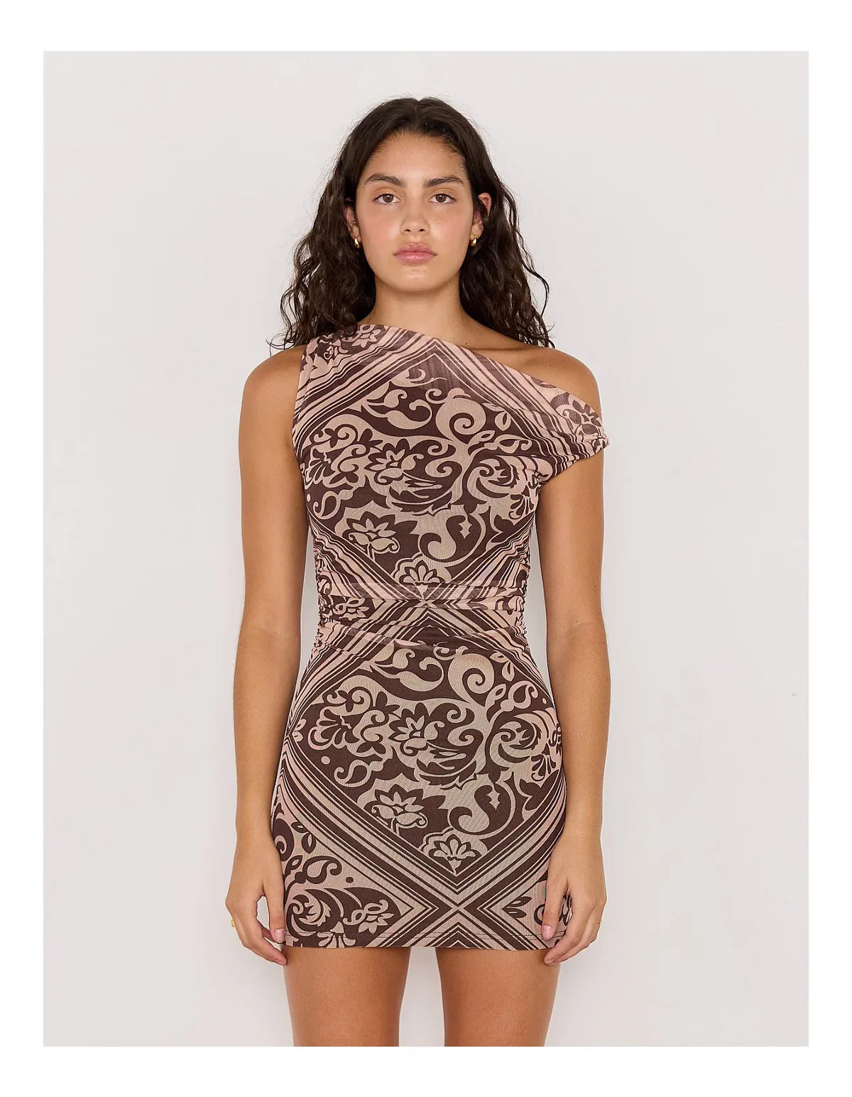 Lumi Mesh Mini Dress