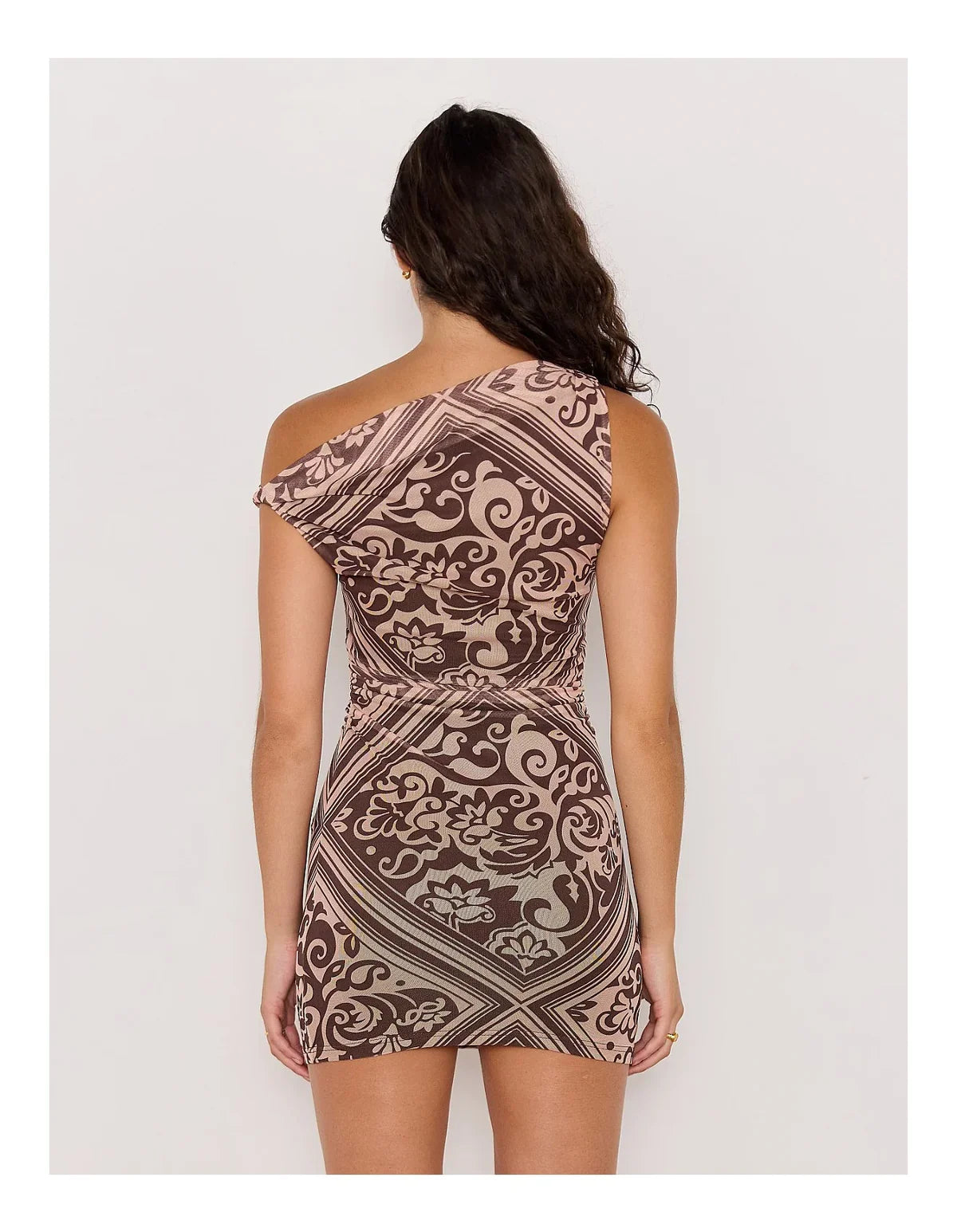 Lumi Mesh Mini Dress
