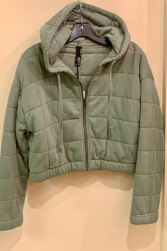 Bobi Quilted Hoodie Jacket
