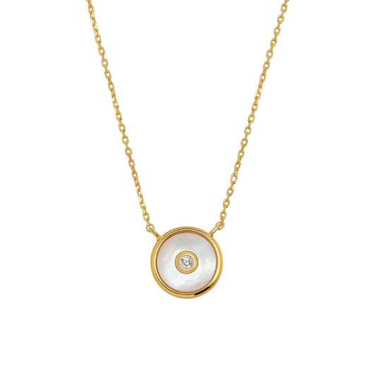 Cynthia Mother of Pearl Necklace