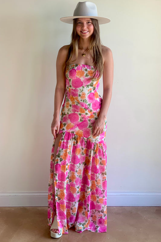 Touch of Spring Floral Maxi