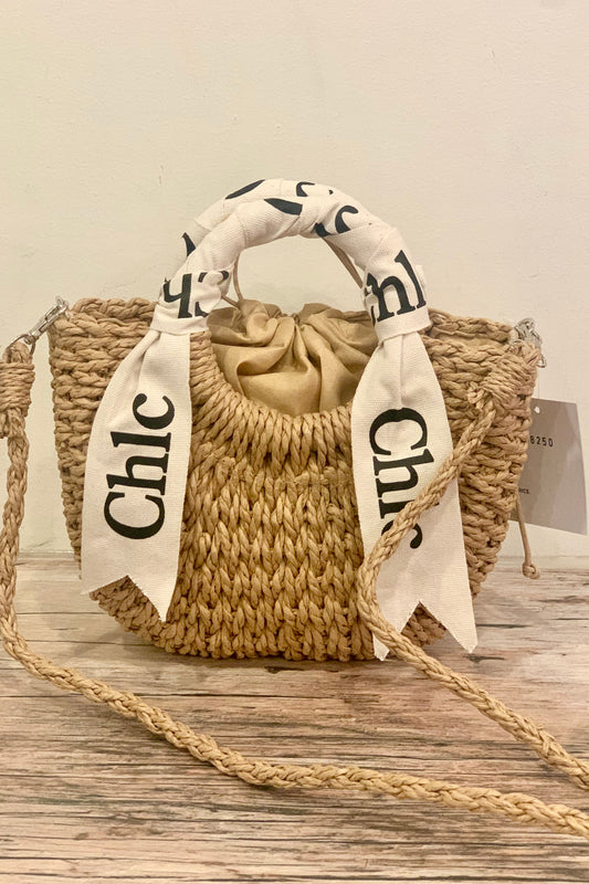 Natural basket Chle bag