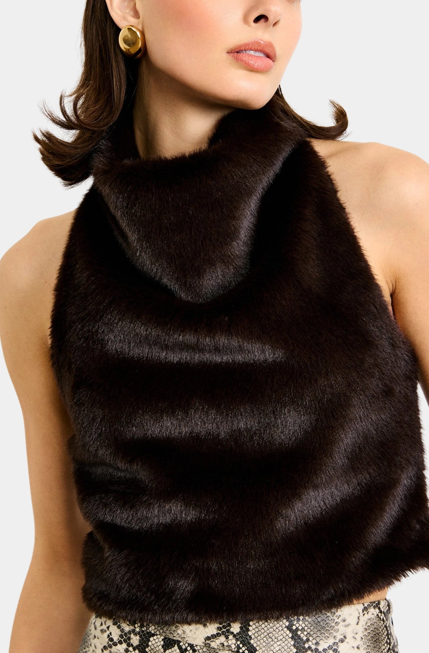 Cassidy Faux Fur Top
