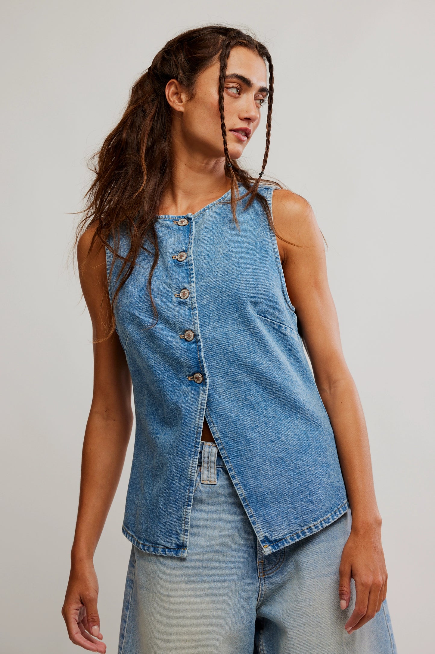 Aimee Denim Vest