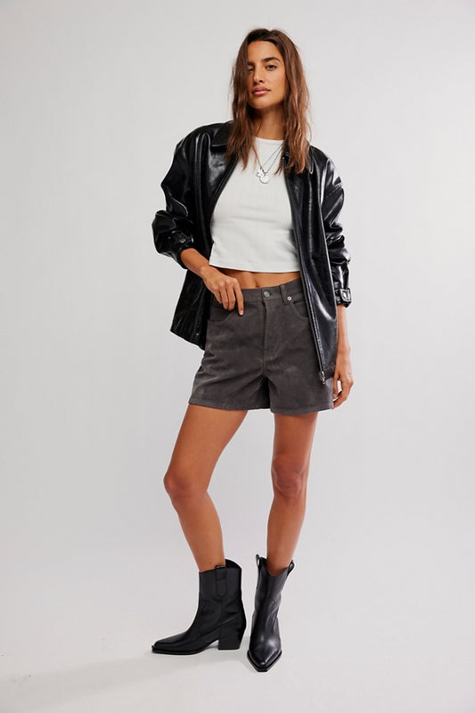Tippi Vegan Suede Shorts