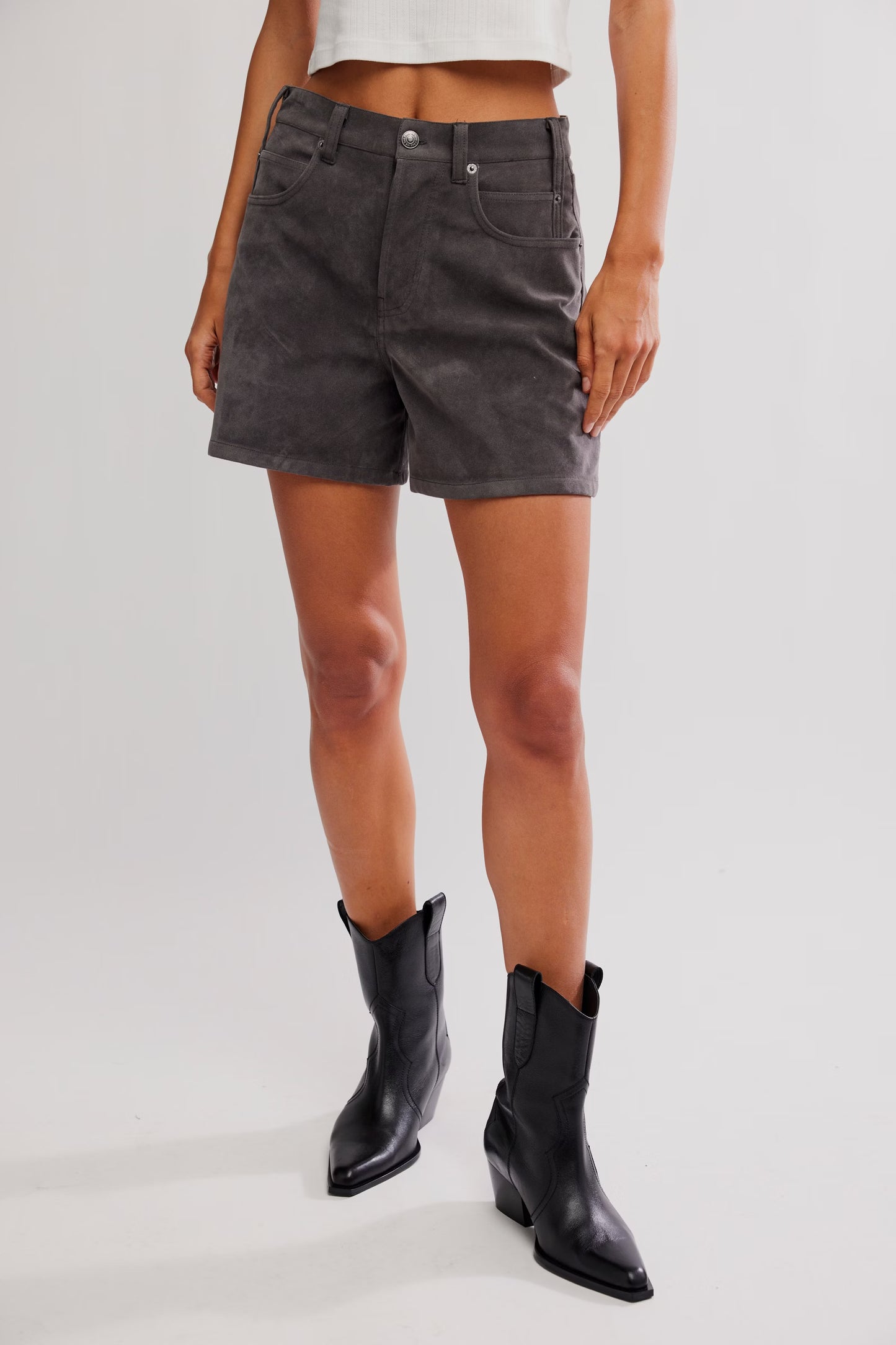 Tippi Vegan Suede Shorts