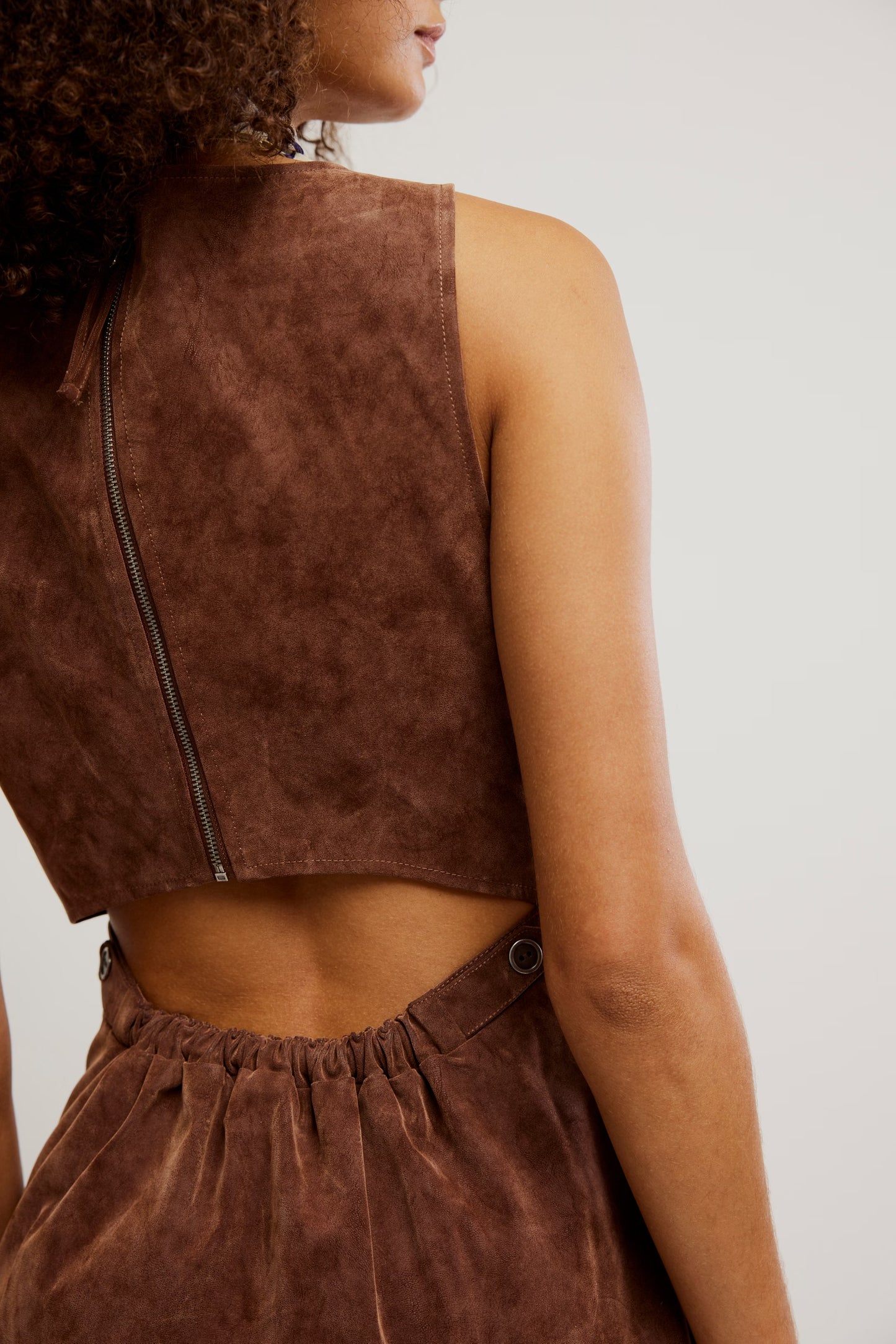 Atlas Suede Mini Dress