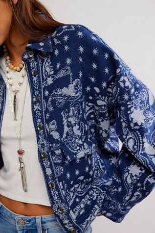 Bandana Jacquard Shirt