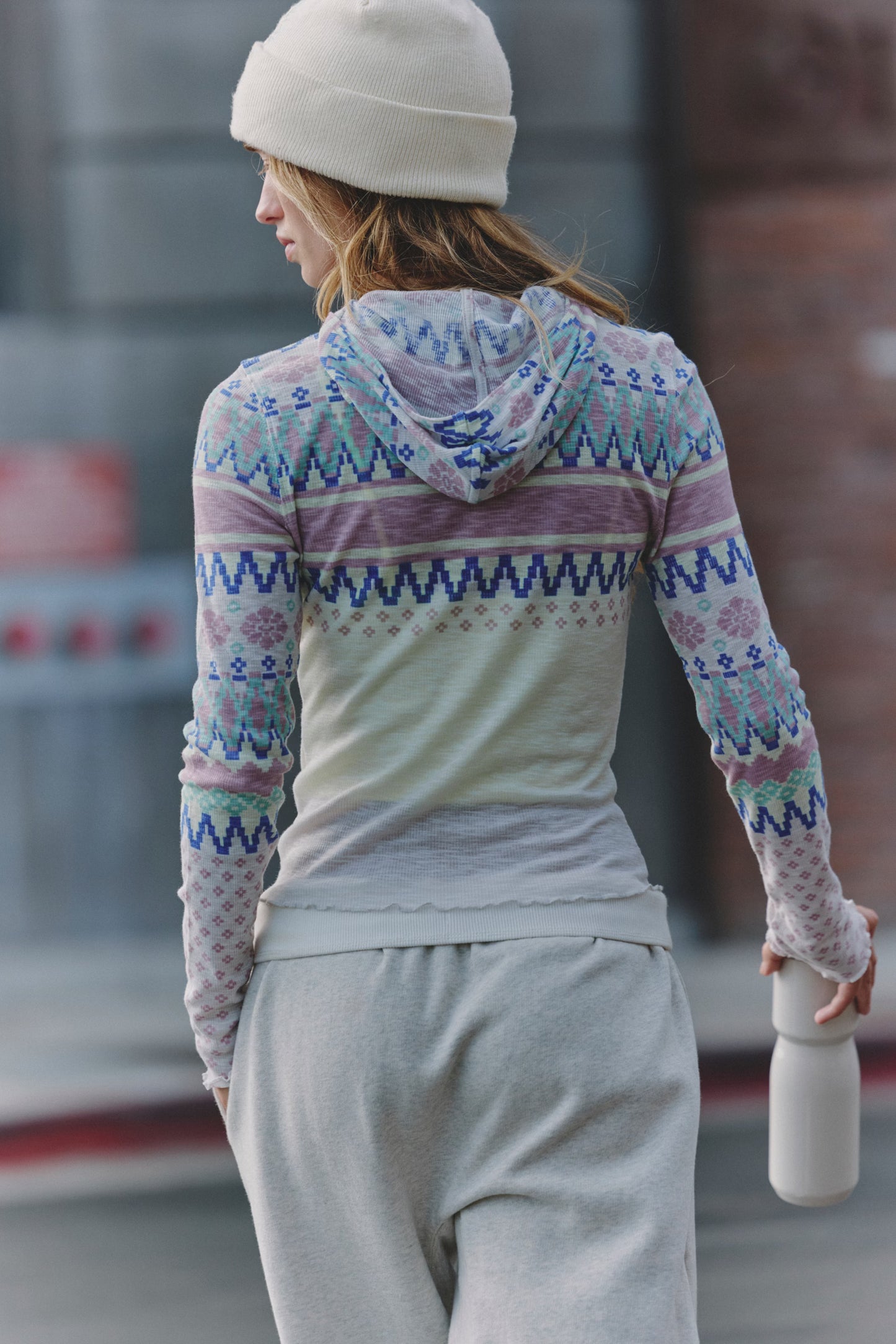 Printed Breathe Easy Top