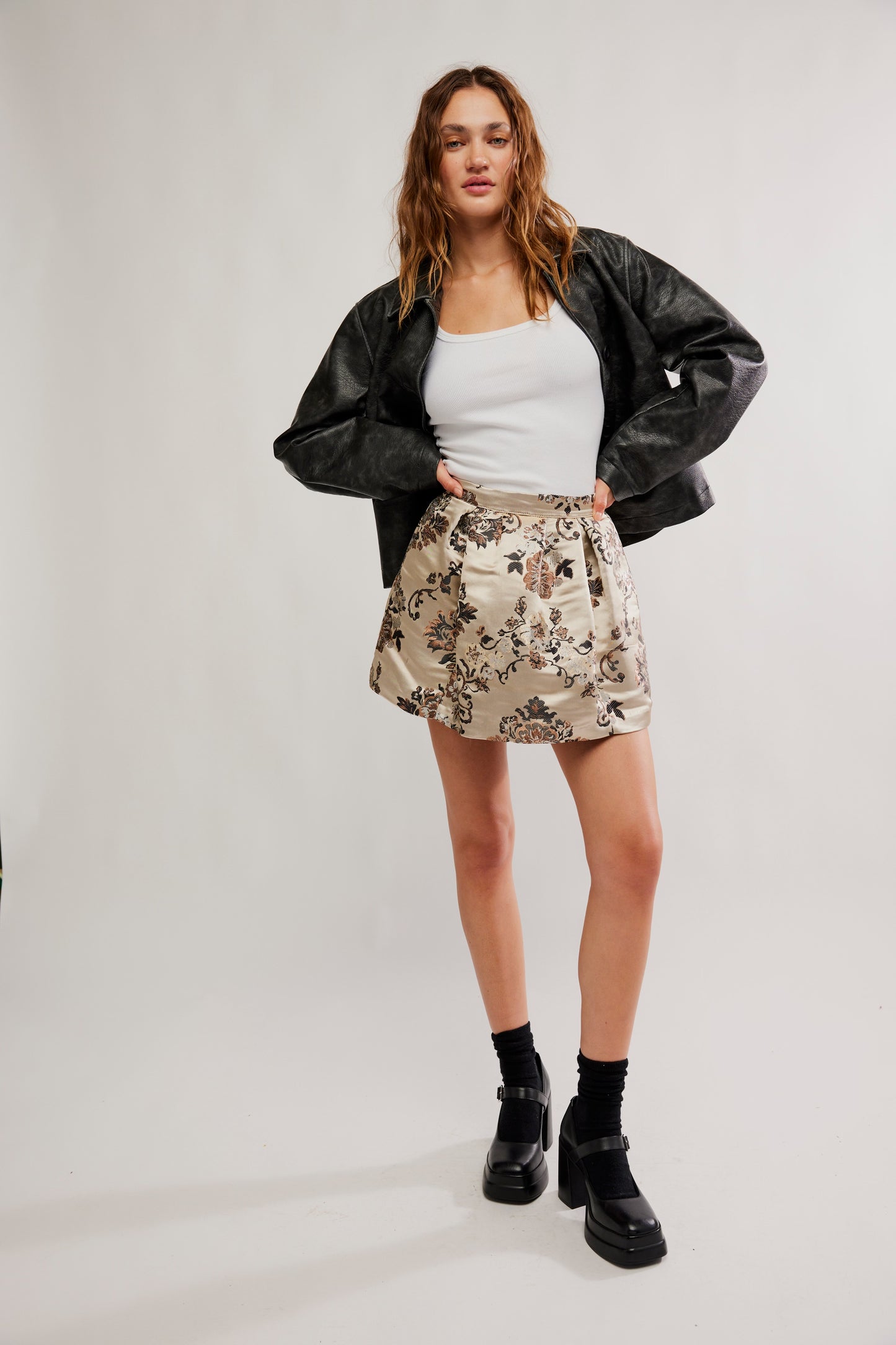 Benjamine Mini Skirt