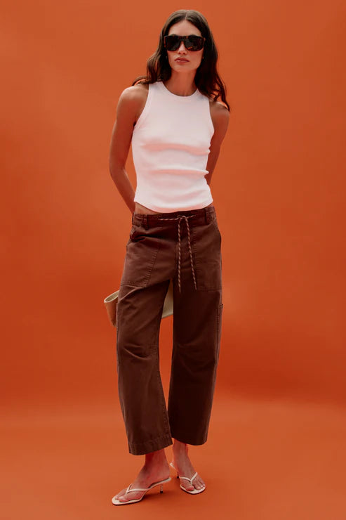 Sabrina Curved Utility Pants