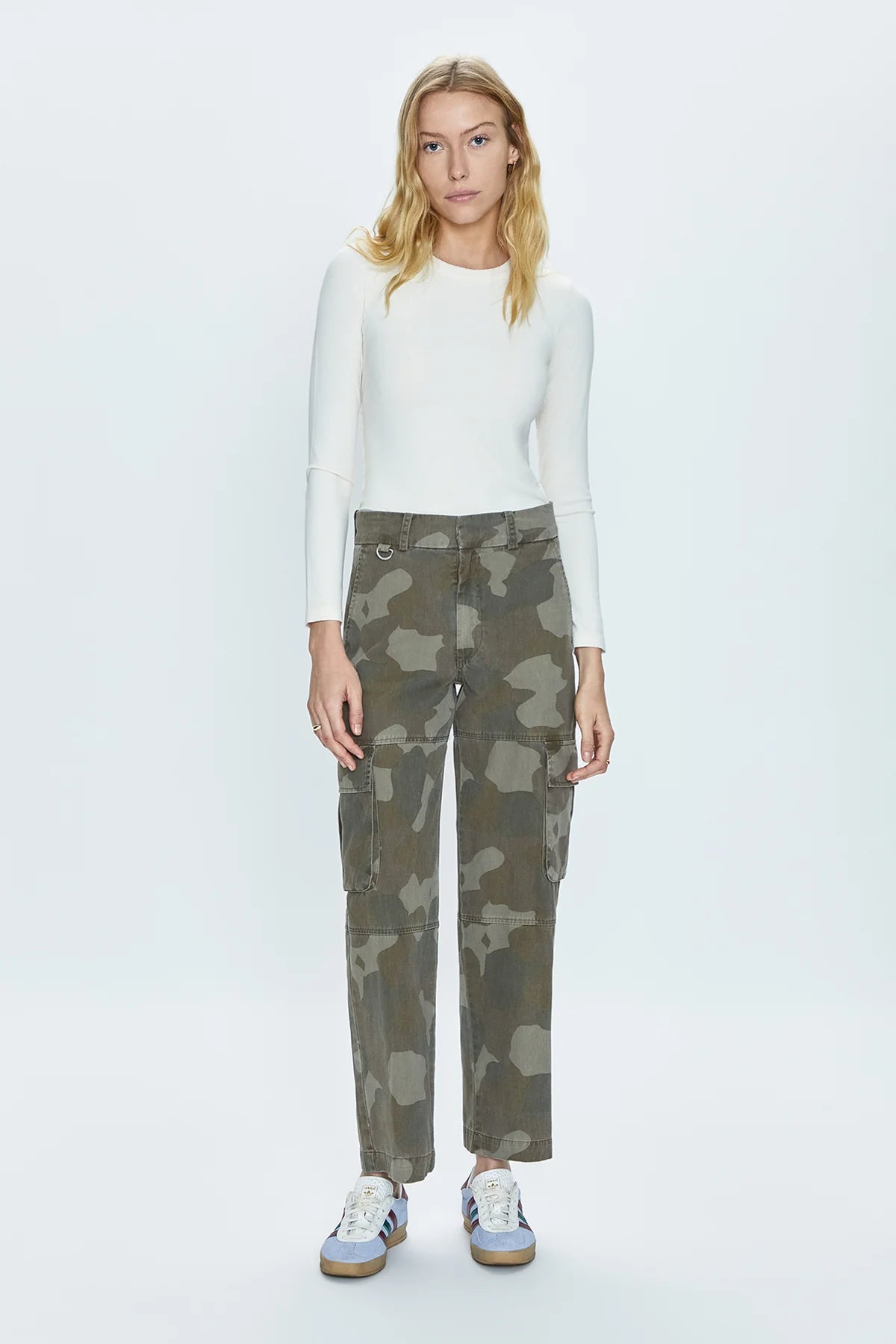 Addie High Rise Cargo Trouser