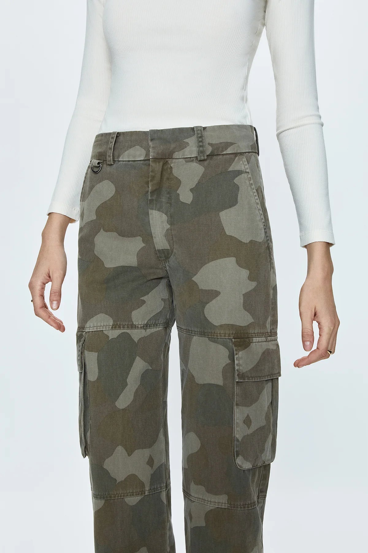 Addie High Rise Cargo Trouser