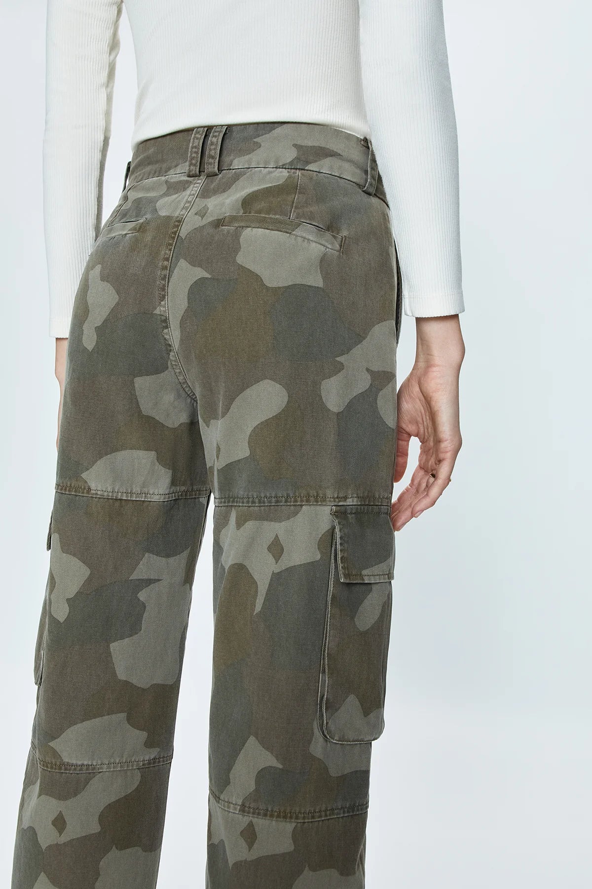 Addie High Rise Cargo Trouser