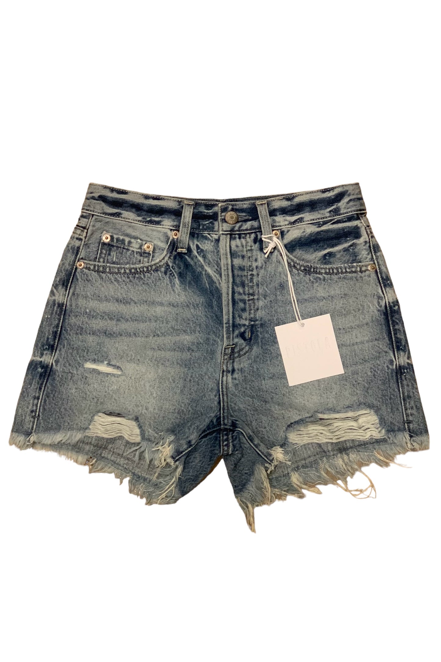 Nova High Rise Cut Off Shorts