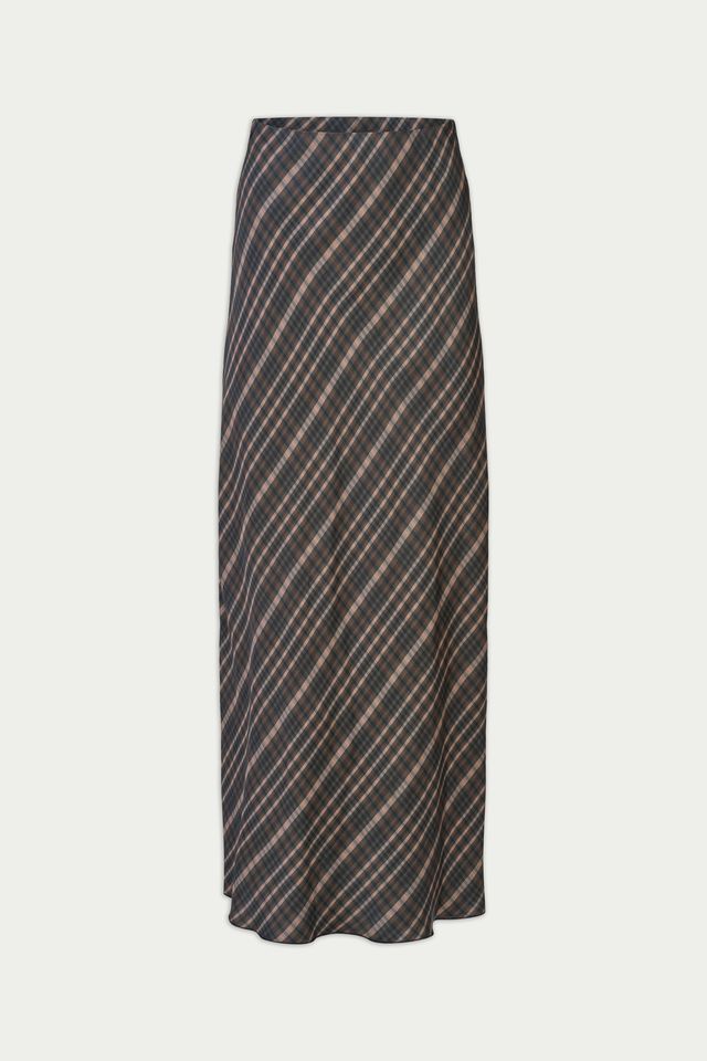 Plaid Maxi Skirt