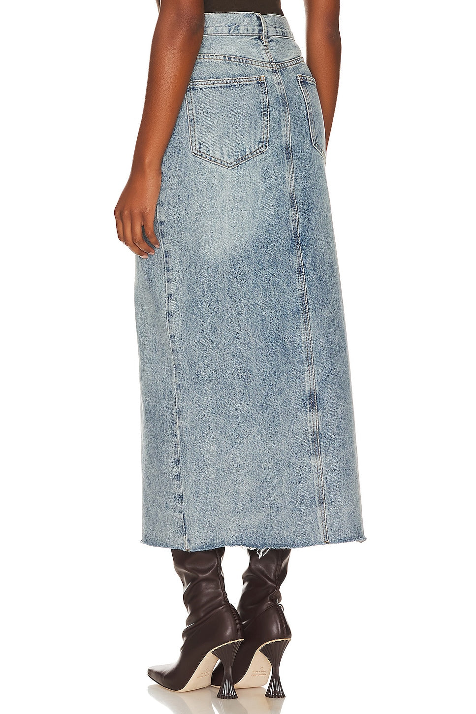 Avani Denim Midi Skirt