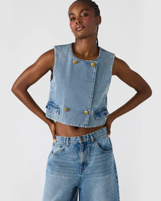 Brea Denim Vest