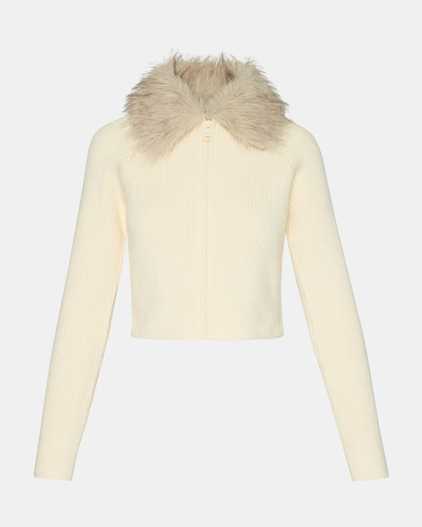 Lysia Fur Sweater