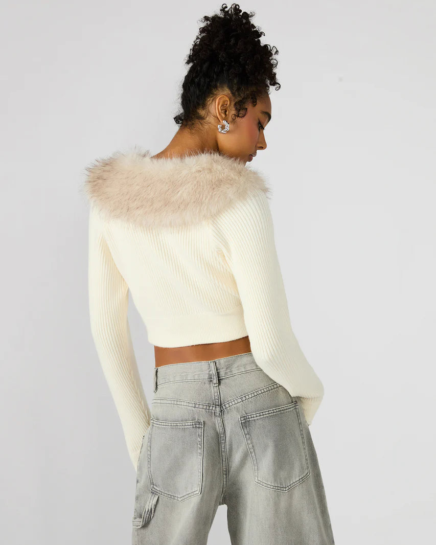 Lysia Fur Sweater