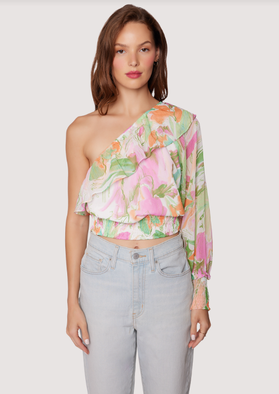 Painterly Love Top