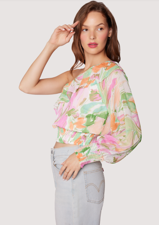 Painterly Love Top