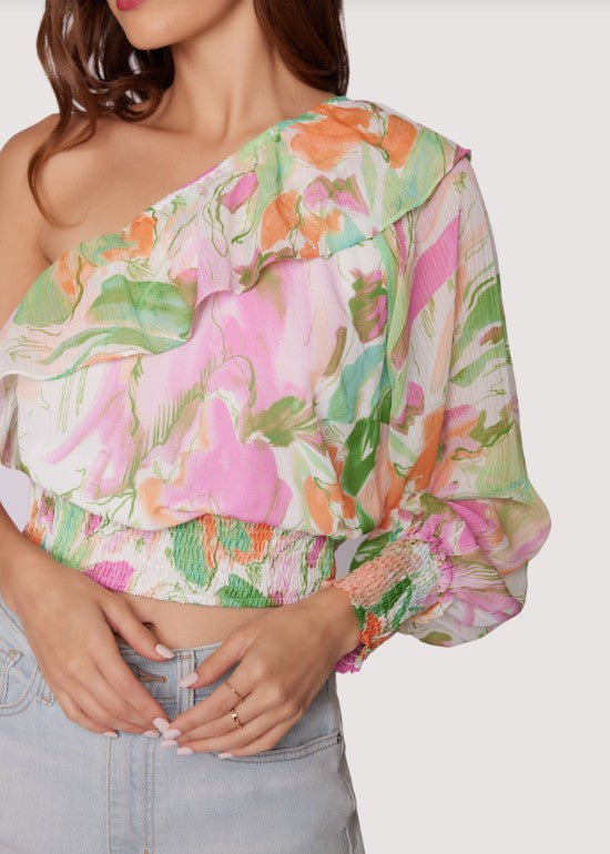 Painterly Love Top