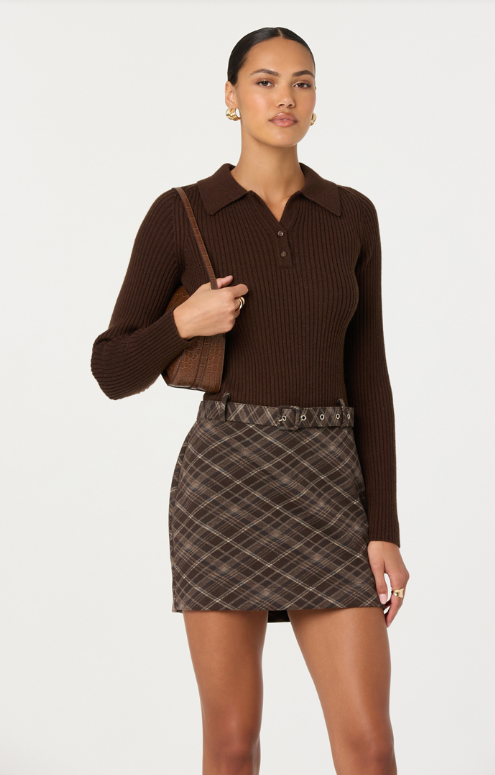 Baylie Mixed Media Dress