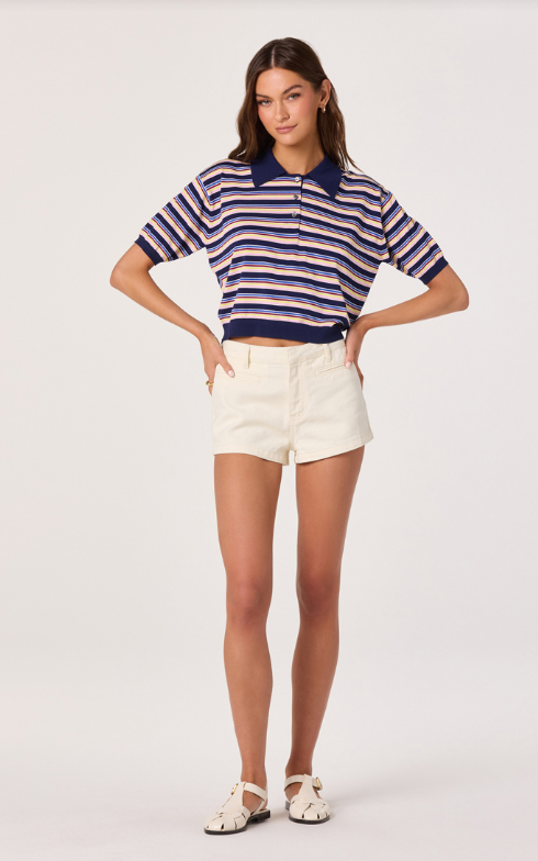 Scottie Stripe Top
