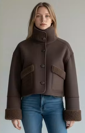Casual Night Sherpa Jacket