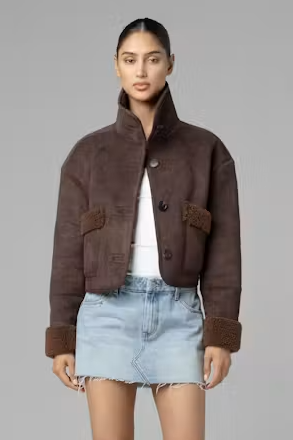 Casual Night Sherpa Jacket