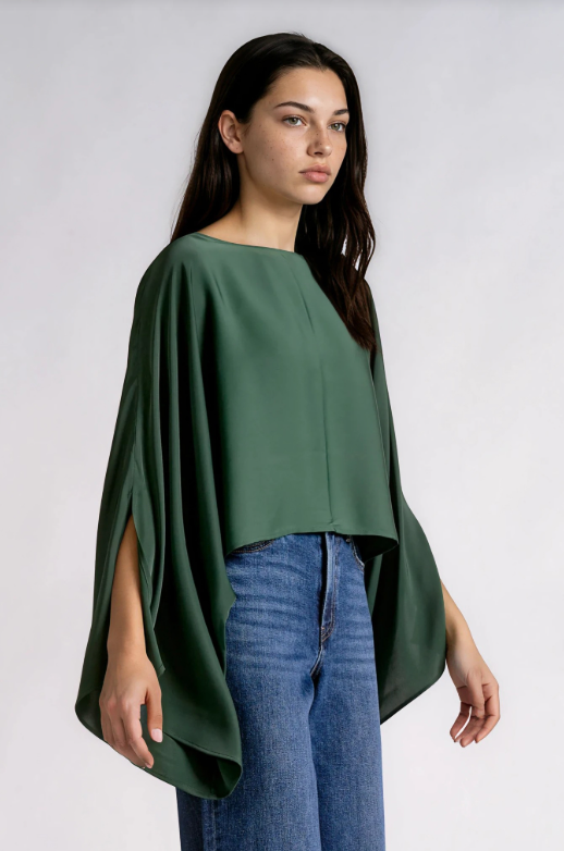 The Emerald Muse Blouse
