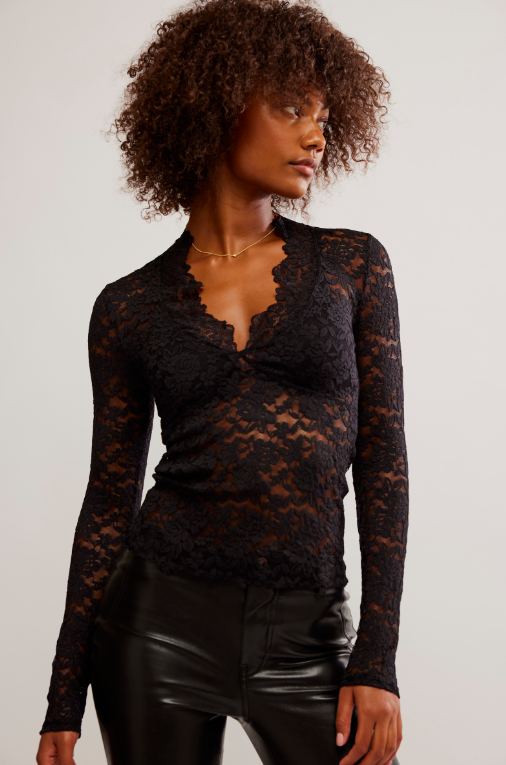 All Day Lace Long Sleeve